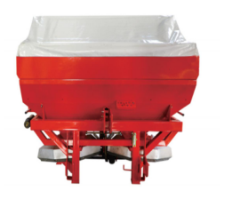 double disc fertilizer spreader