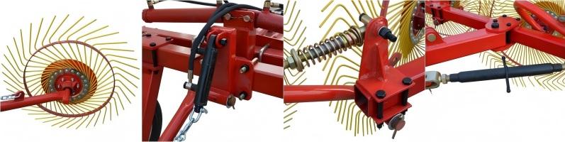 Lawn Wheel Rake