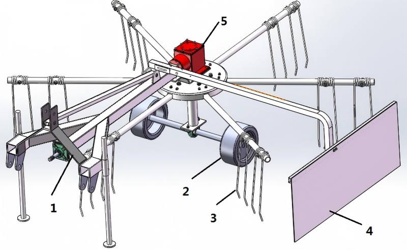 Rotary Tractor Rake