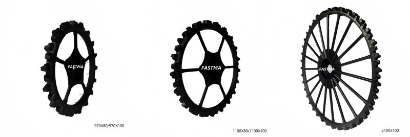Solid Rubber Wheels
