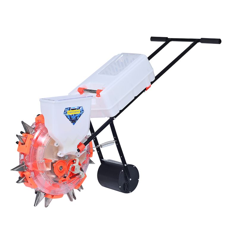 Manual Hand Push Corn Seeder with Fertilizer