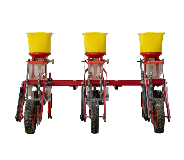 Pneumatic corn seeder