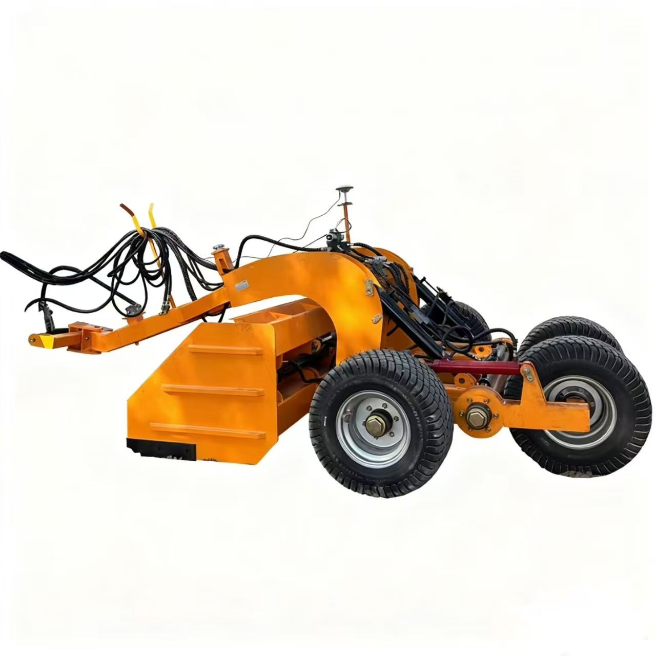 Satellite Controlled Land Leveling