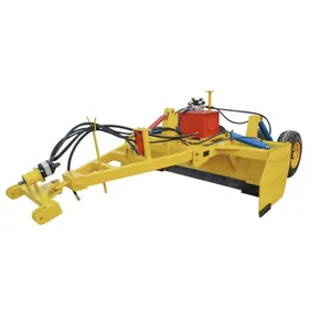 Satellite Land Leveler with Adjustable Blade