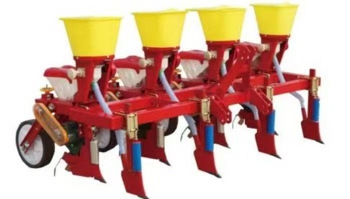 Tractor-Mounted Maize Seeder