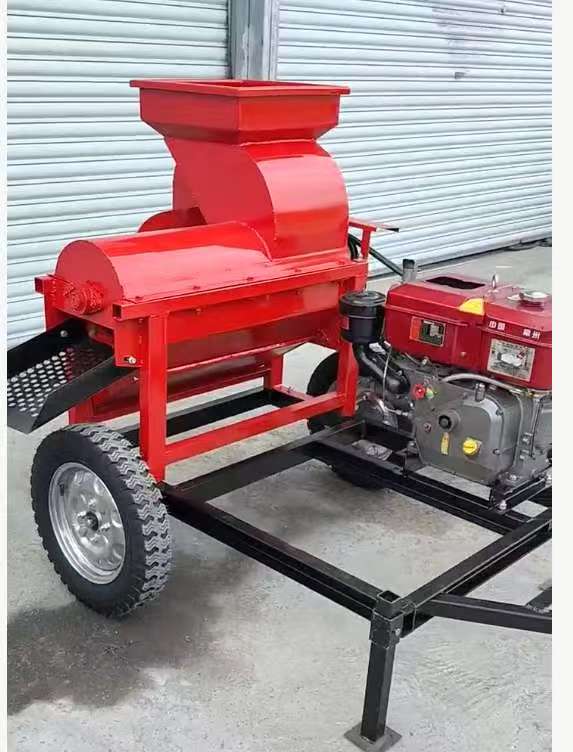 Wheeled Maize Threshing Machine